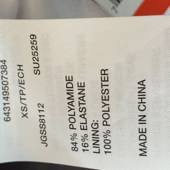 Jag Swim Tankini Top XS Tropical Floral Print Black Trim NWT - Picture 12 of 12